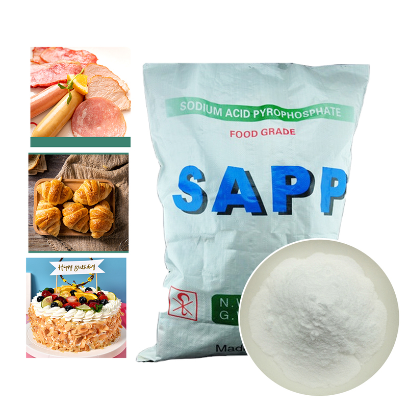 Hohe Qualität Rohstoff Lebensmittelqualität Lebensmittelzusatzstoff 28 40 Bulk SAPP Natriumsäure Pyrophosphat Weiß Pulver Preis USP zum Backen